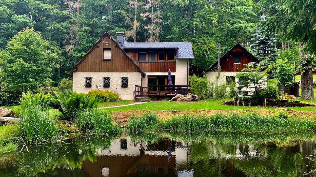 Ferienhaus Jaegerhaus Oppach Privathaus Dış mekan fotoğraf