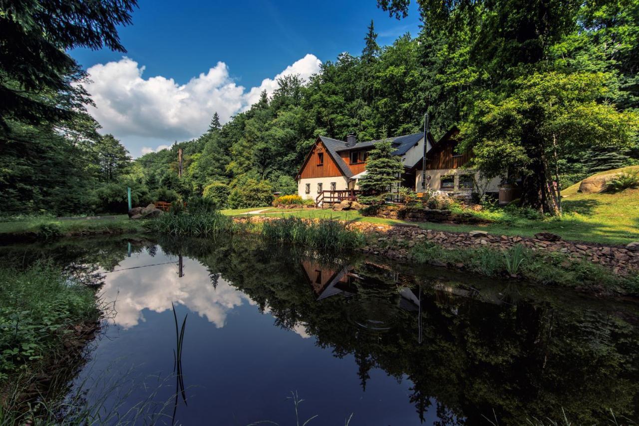 Ferienhaus Jaegerhaus Oppach Privathaus Dış mekan fotoğraf