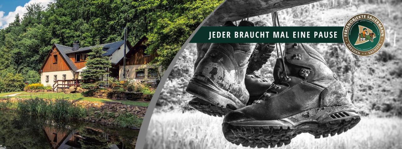 Ferienhaus Jaegerhaus Oppach Privathaus Dış mekan fotoğraf