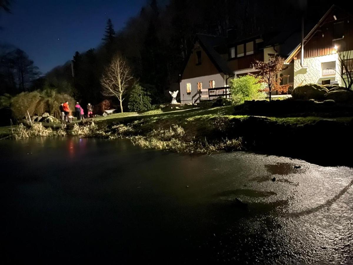 Ferienhaus Jaegerhaus Oppach Privathaus Dış mekan fotoğraf