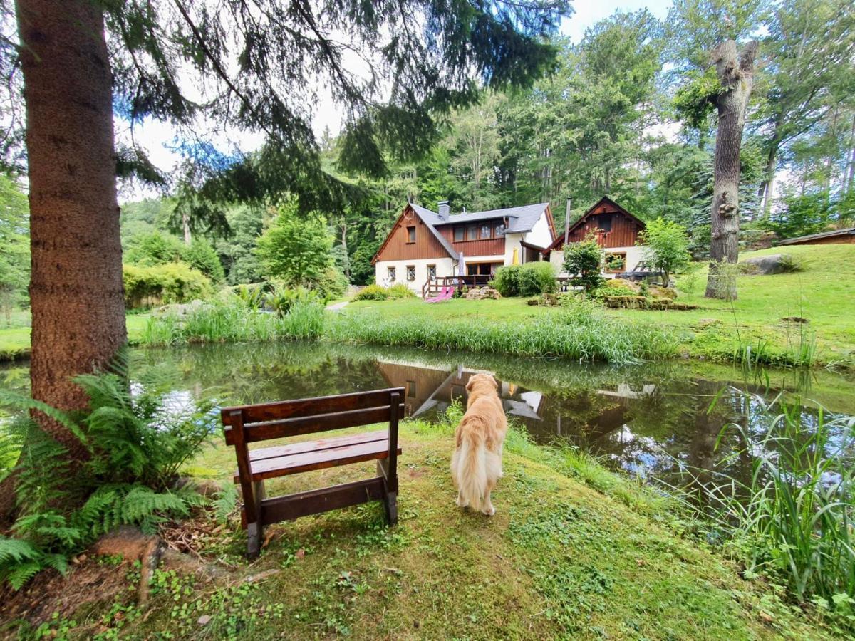 Ferienhaus Jaegerhaus Oppach Privathaus Dış mekan fotoğraf