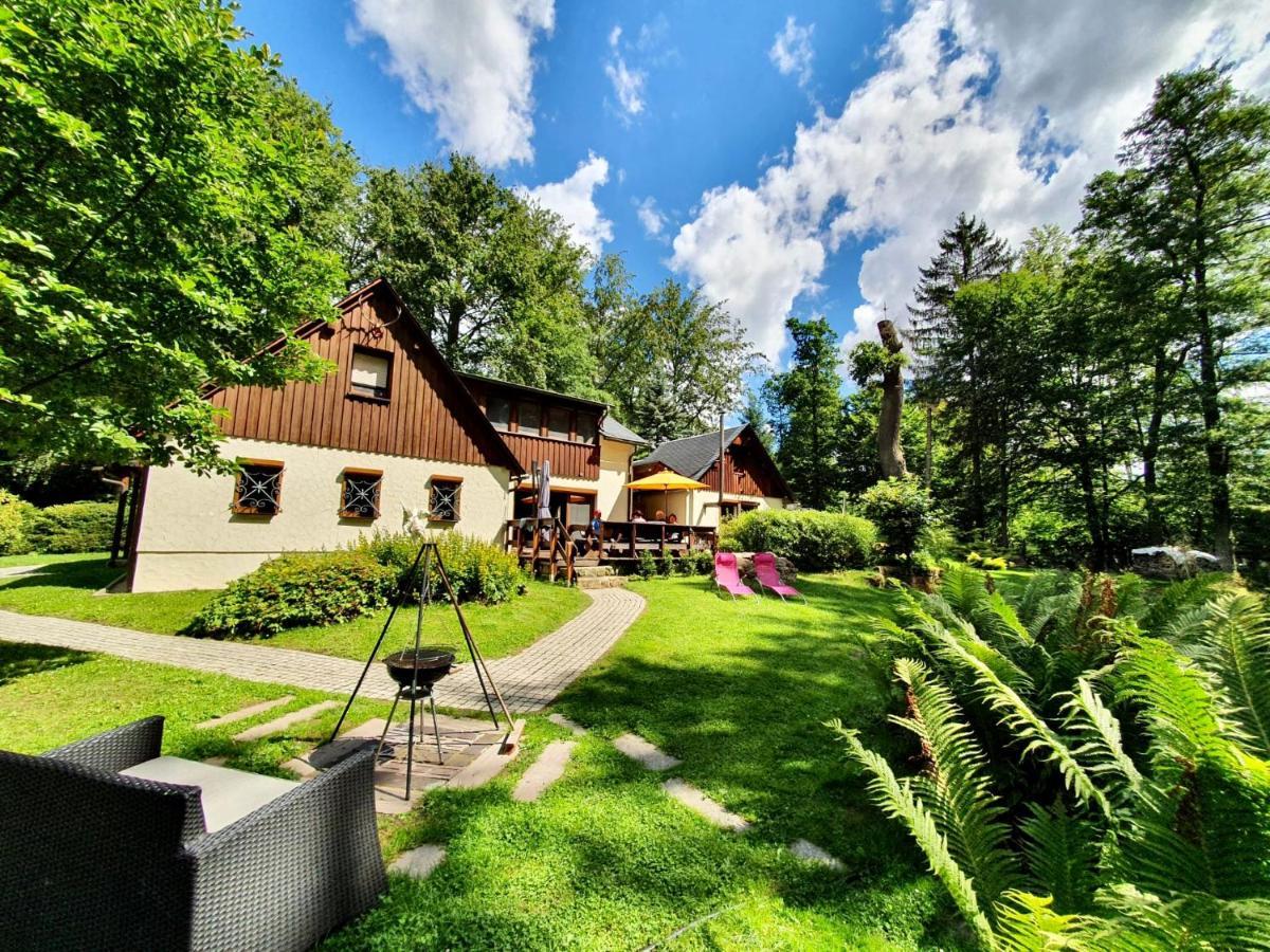 Ferienhaus Jaegerhaus Oppach Privathaus Dış mekan fotoğraf