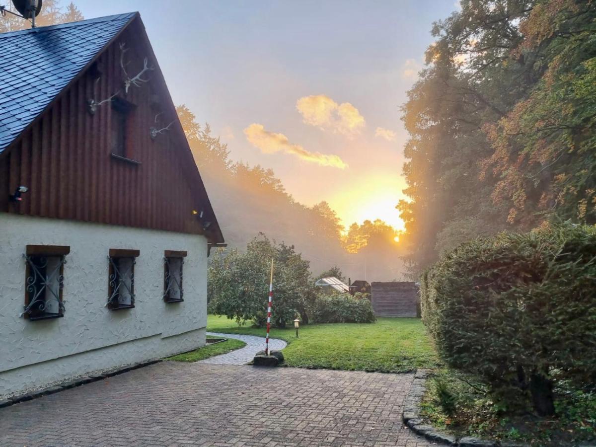 Ferienhaus Jaegerhaus Oppach Privathaus Dış mekan fotoğraf