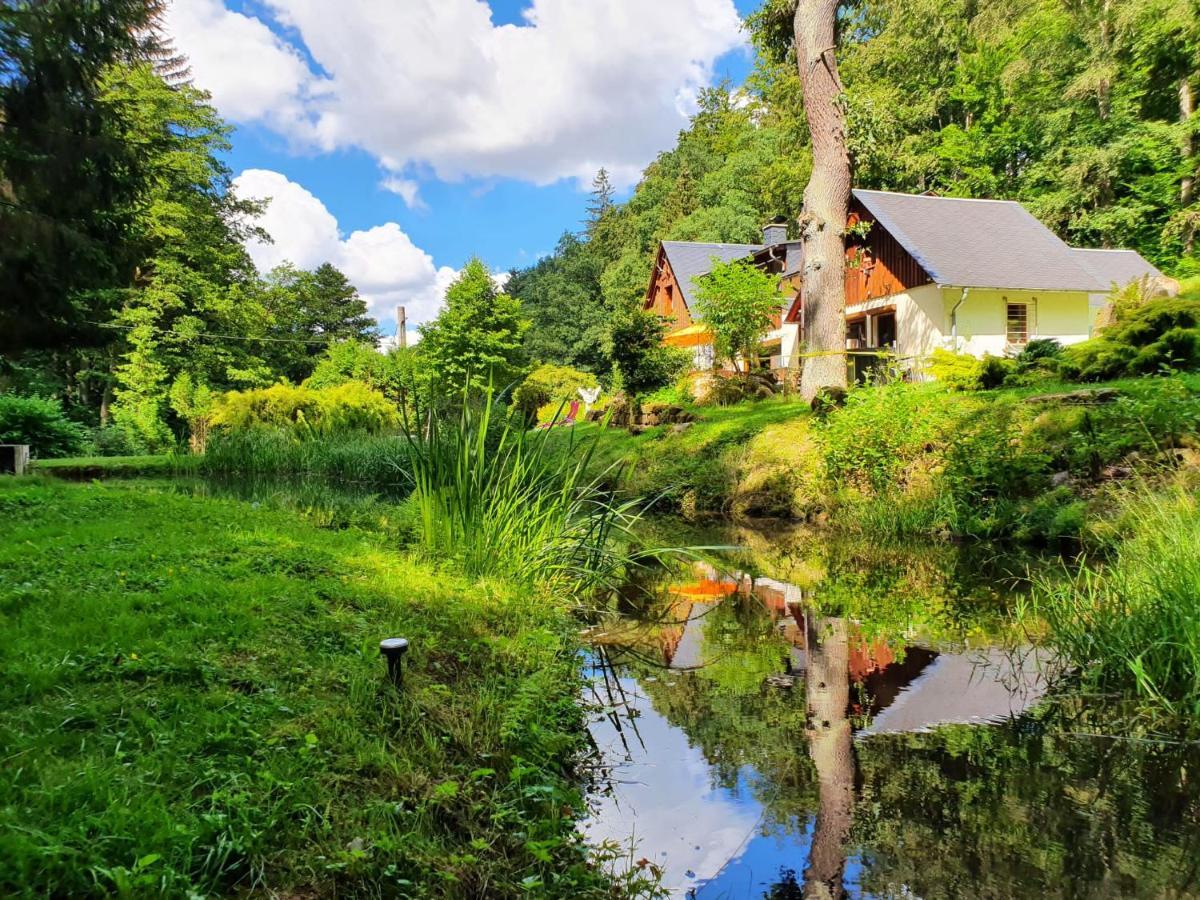Ferienhaus Jaegerhaus Oppach Privathaus Dış mekan fotoğraf