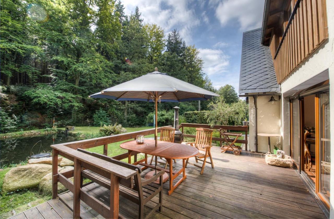 Ferienhaus Jaegerhaus Oppach Privathaus Dış mekan fotoğraf